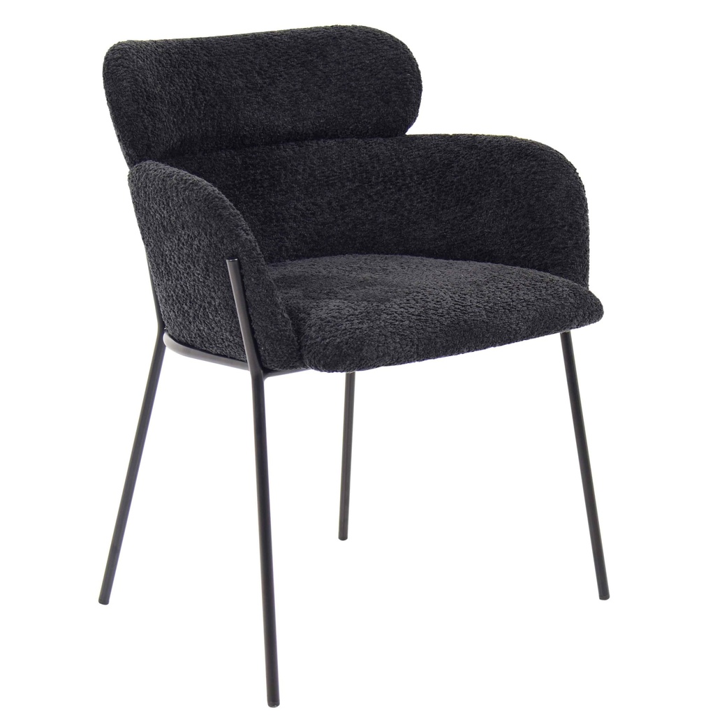 [1398120] Dining Chair (Black)