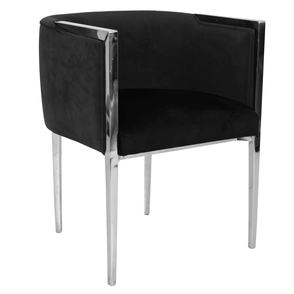 [1102468] Dining Chair (BLACK Black P - B97)