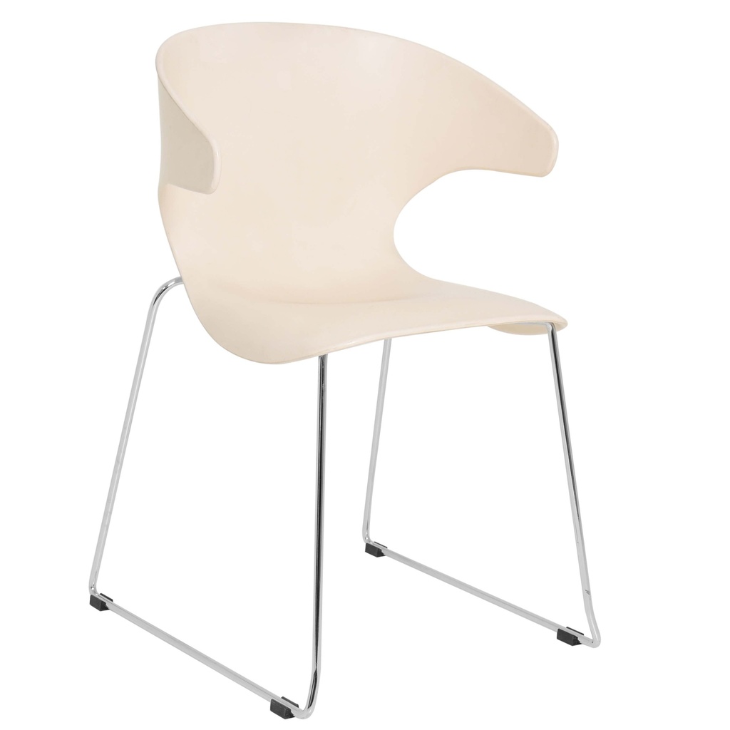[1193565] Cafe Chair (CREAM Butter Cream)