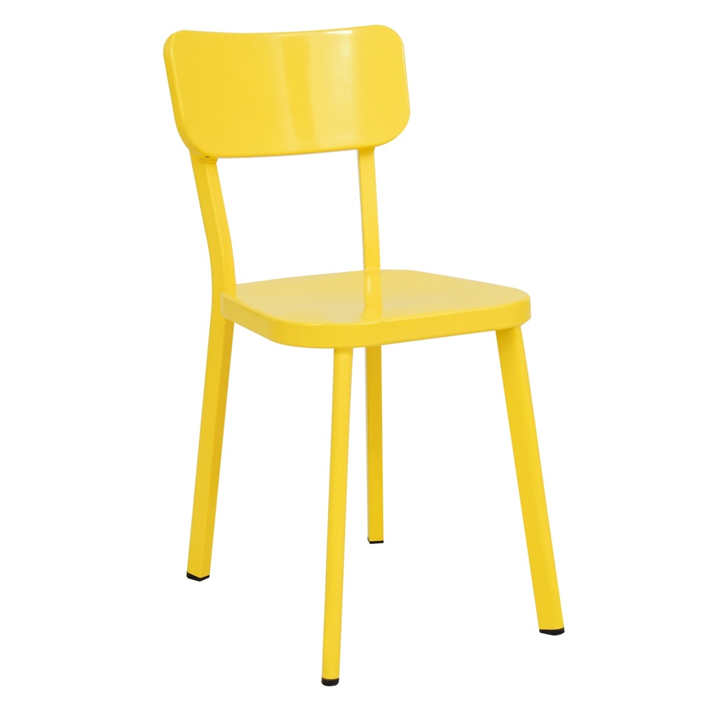 [1176230] Cafe Chair (YELLOW PANTONE 122 CP)