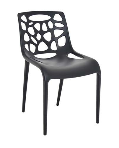 [1195729] Cafe Chair (BLACK)