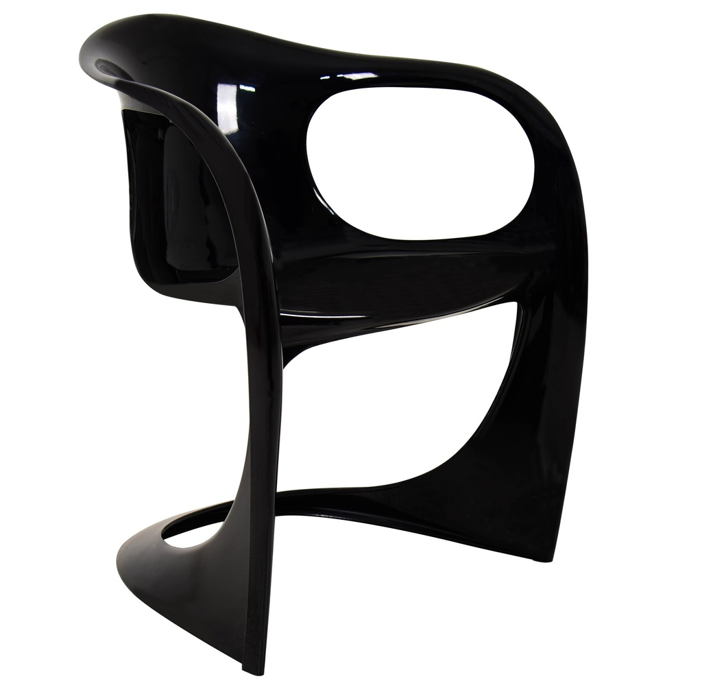 [1195804] Cafe Chair (BLACK N0.5/)