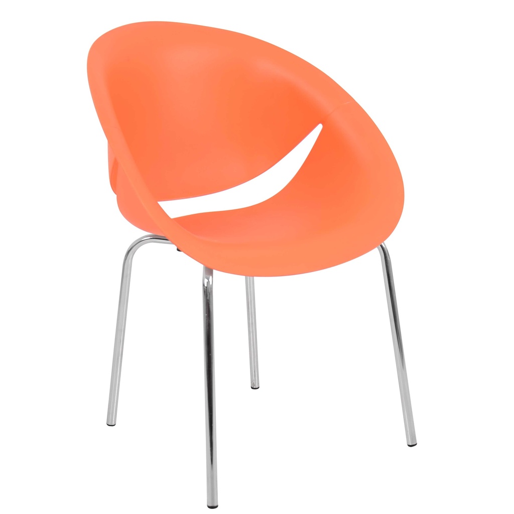 [1196160] Cafe Chair (ORANGE Firecracker)