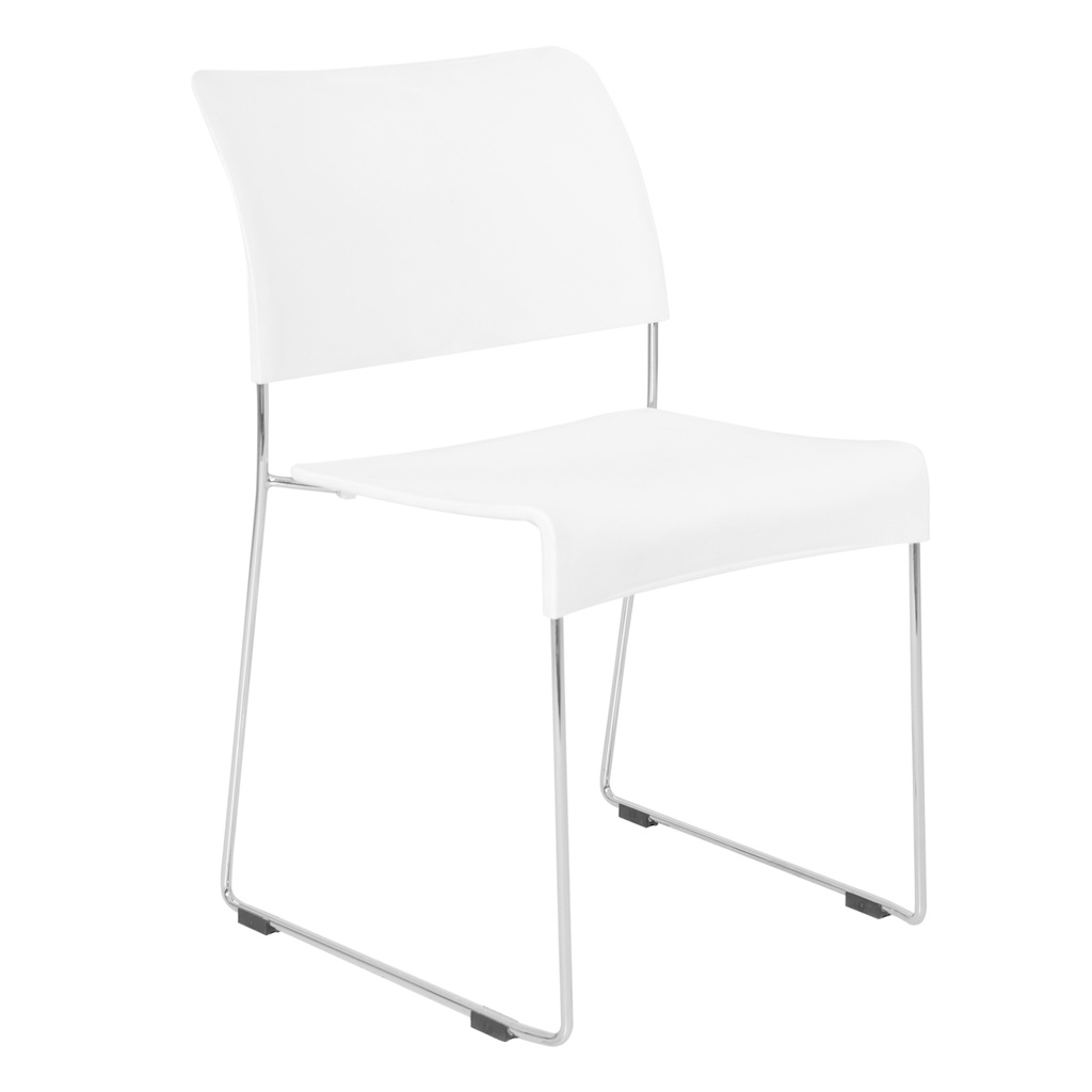 [1154832] Cafe Chair (WHITE White Alyssum)