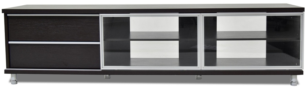 [1073492] TV/AV Unit (BLACK OAK)
