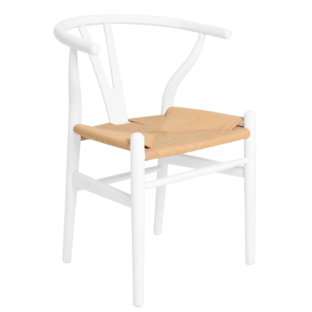 [1318692] Cafe Chair (CREAM Gardenia)