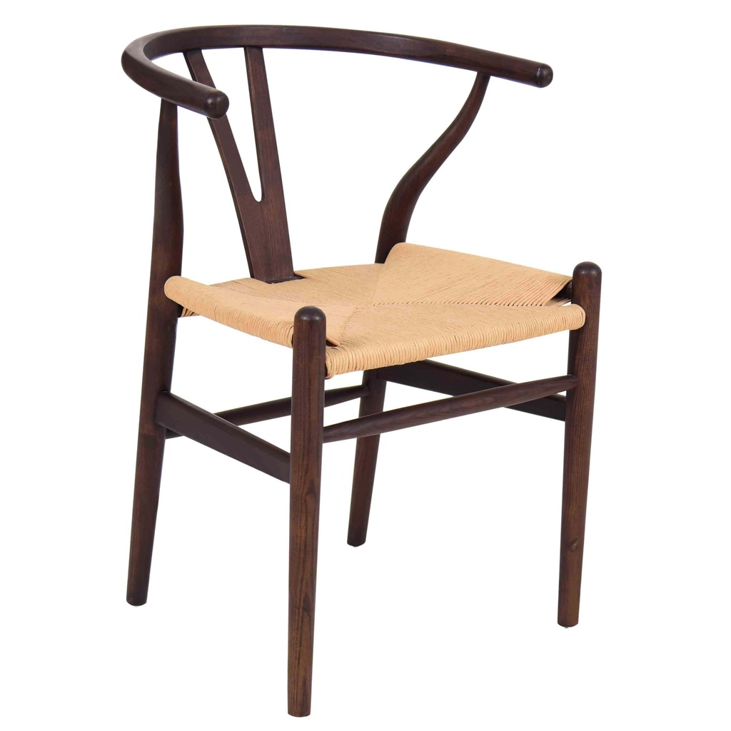 [1318739] Cafe Chair (DARK BROWN Seal Brown)