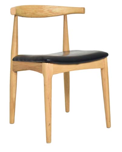 [1318890] Cafe Chair (BLACK PANTONE Neut Black C)