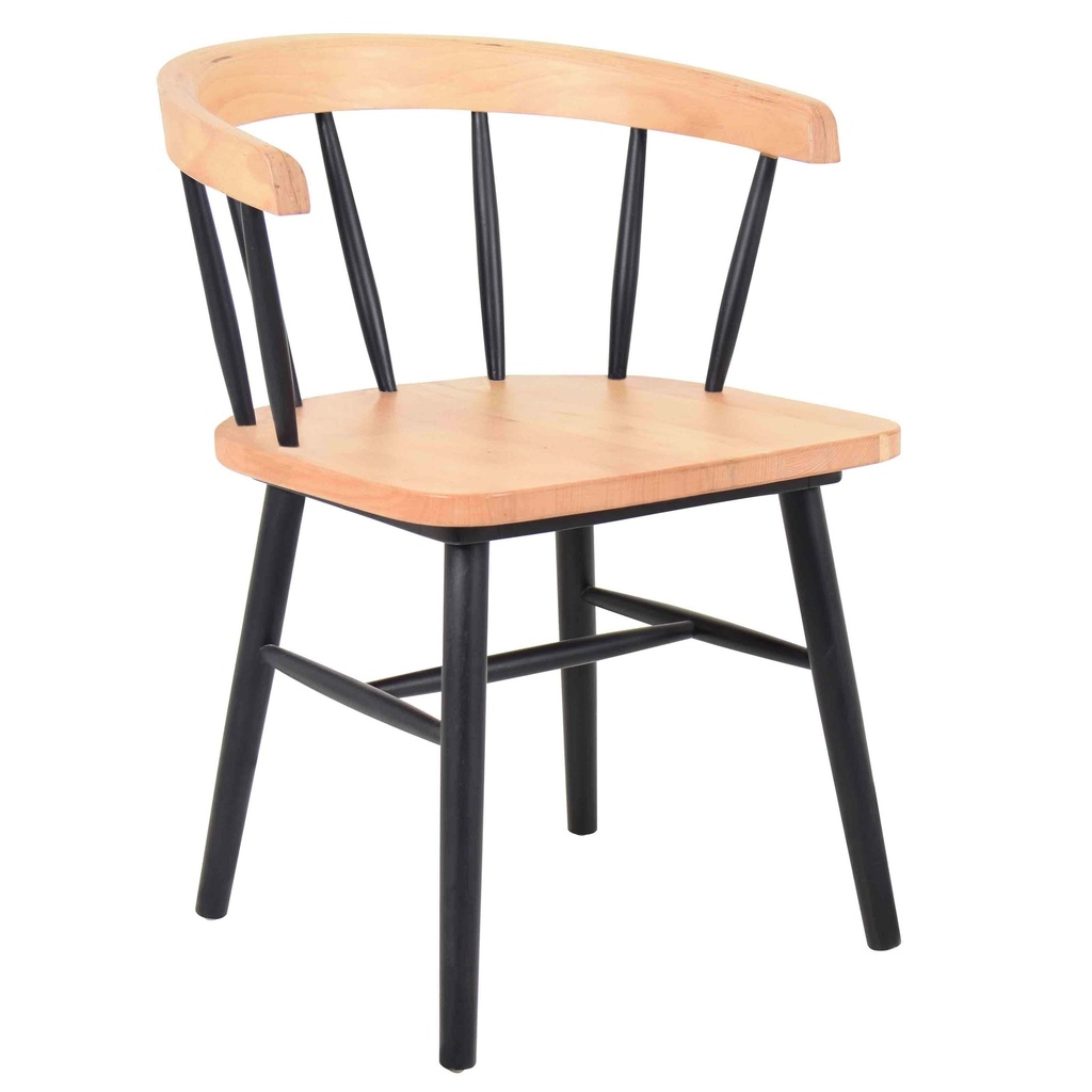 [1319095] Cafe Chair (BLACK N30)