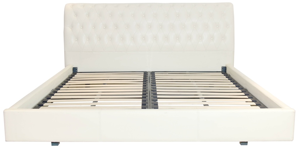 [1248418] King Bed Excl. Mattress (LIGHT BROWN Bl Oak/TW011/FW)