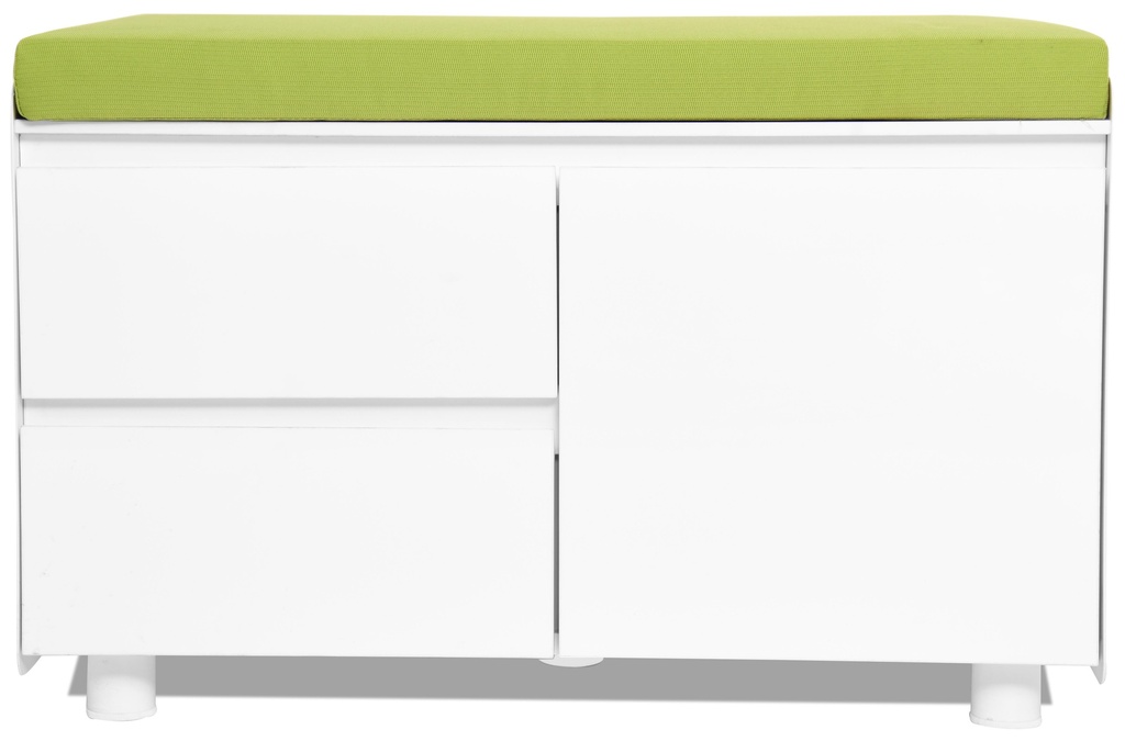 [1206692] Steel Top Retrieval Cabinet (WHITE M Gr Seat+White)
