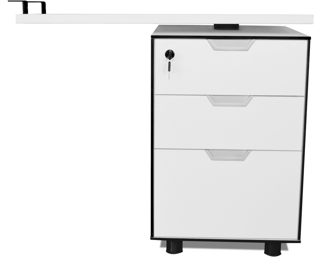 [1284140] Return for L Shape Desk (WHITE White S-29)