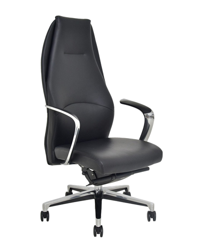[1239553] Executive Office Chair (BLACK 1049 BLACK PU)