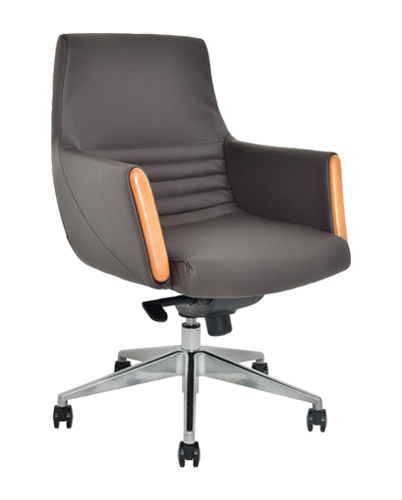 [1222999] Executive Office Chair (BROWN 1062 BROWN PU)
