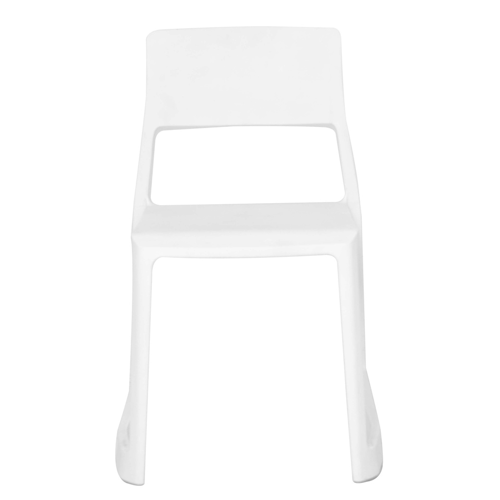 [1258561] Cafe Chair (WHITE Blanc de Blanc - PANTONE 11-4800 TCX)