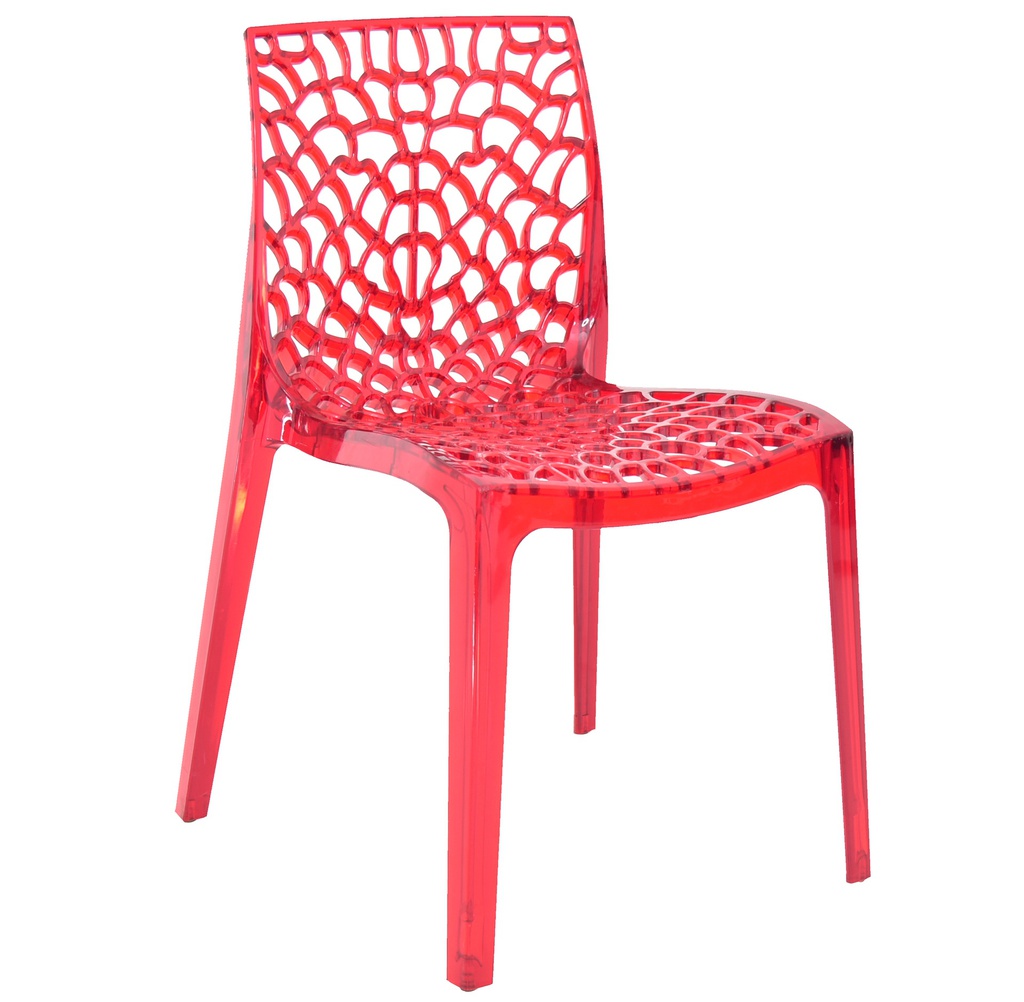 [1259704] Cafe Chair (RED Red - R01)