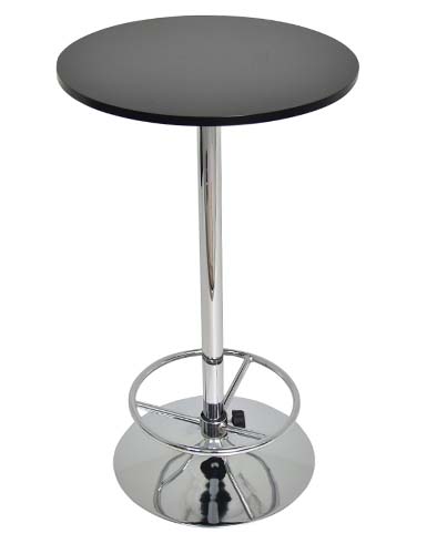 [1251845] Cafe/Bar Table (WHITE Marshmallow - PANTONE 11-4300 TPG)