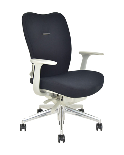 [1220933] Executive Office Chair (BLACK Black Fabric - BZ7)