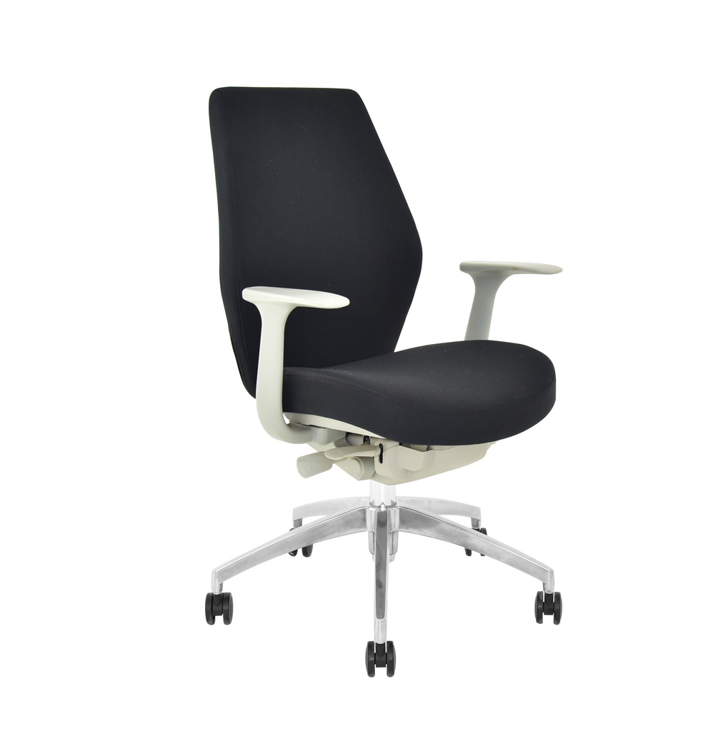 [1221398] Commercial Office Chair (BLACK Black Fabric - BZ7)