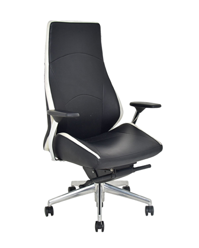 [1221640] Executive Office Chair (BLACK Black Leather)