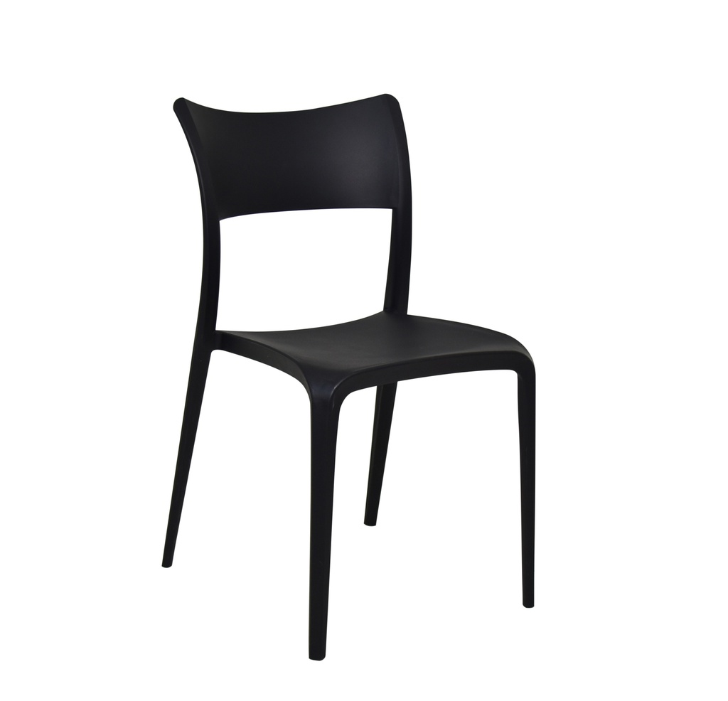 [1271591] Cafe Chair (BLACK)