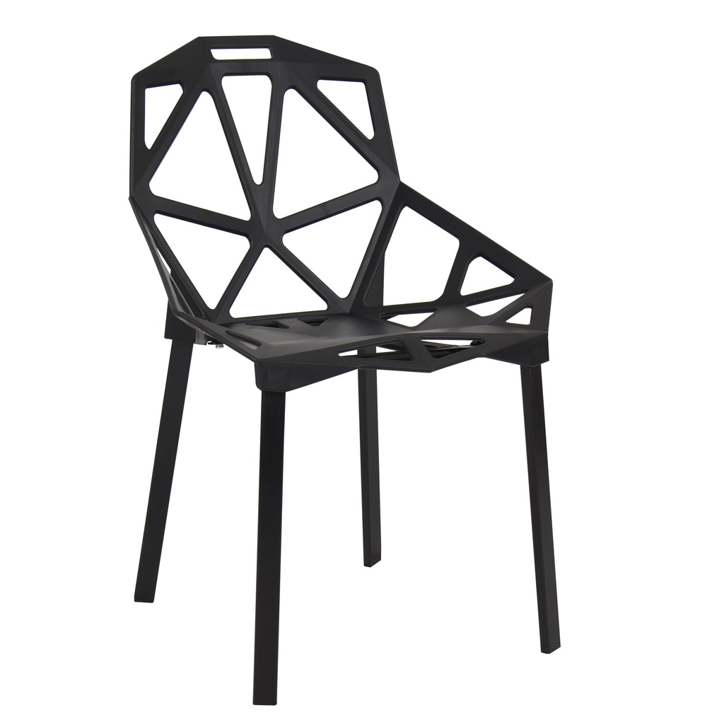 [1329032] Cafe Chair (BLACK)