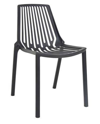 [1328912] Cafe Chair (BLACK)