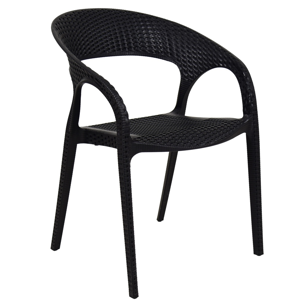 [1329018] Cafe Chair (BLACK)