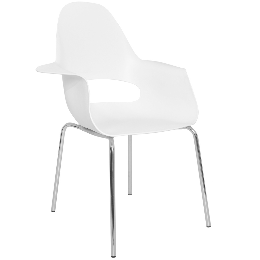 [1273243] Cafe Chair (WHITE N9.25/)