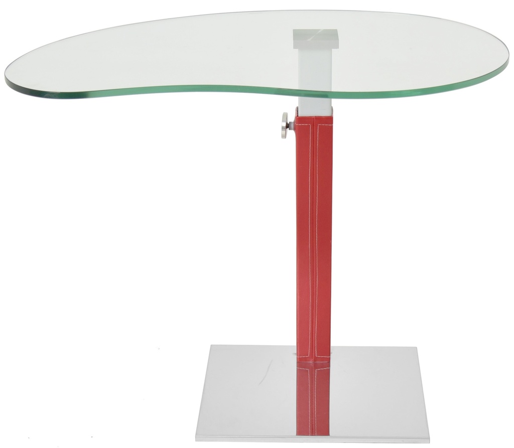 [1075175] Kids Desk (RED Glass/Red)
