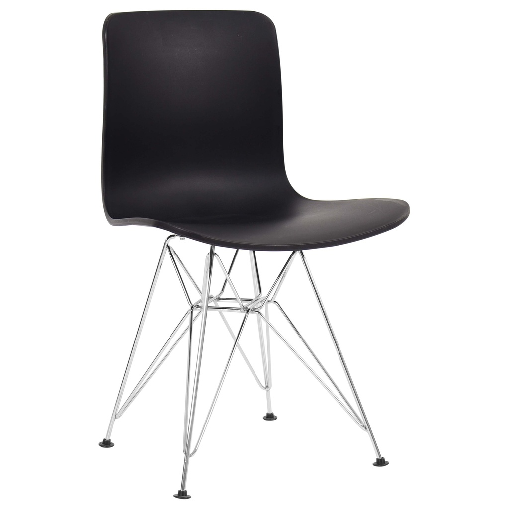 [1273731] Cafe Chair (BLACK Raven - PANTONE 19-0000 TPG)