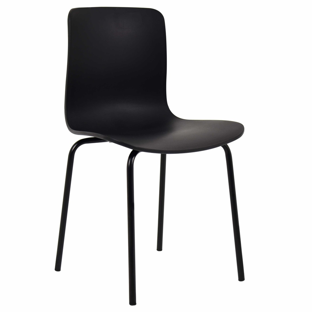 [1273779] Cafe Chair (BLACK N2.25/)