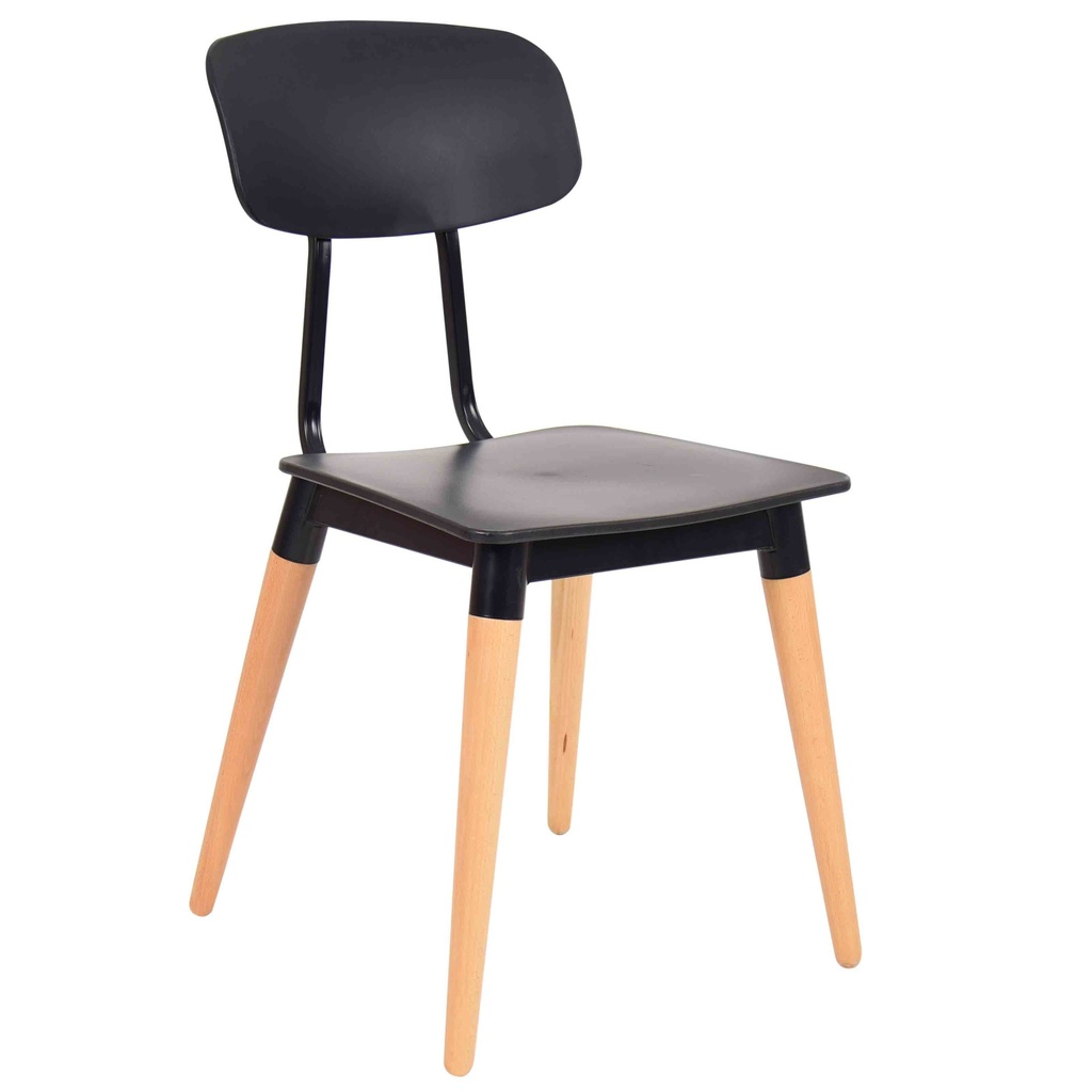 [1329940] Cafe Chair (BLACK)