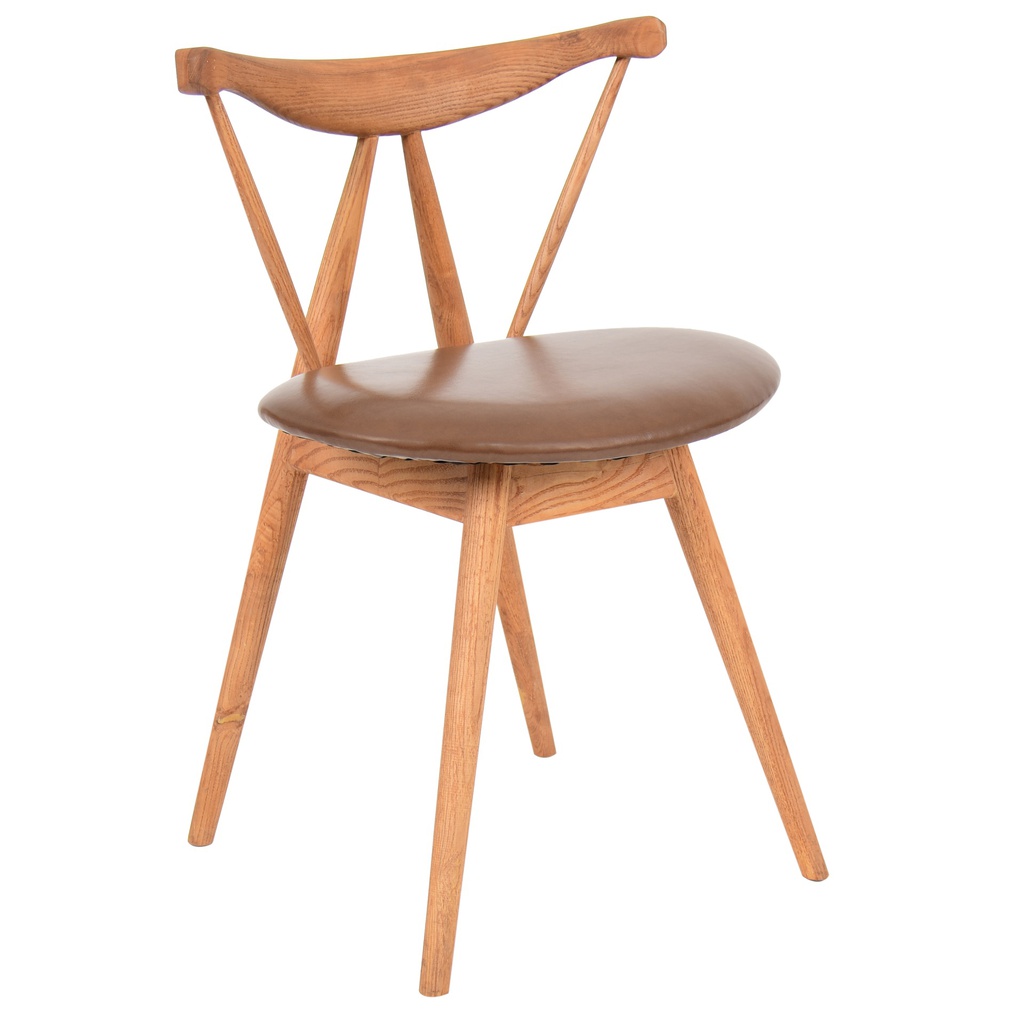 [1288285] Cafe Chair (DARK BROWN PANTONE 155-1-5 C)