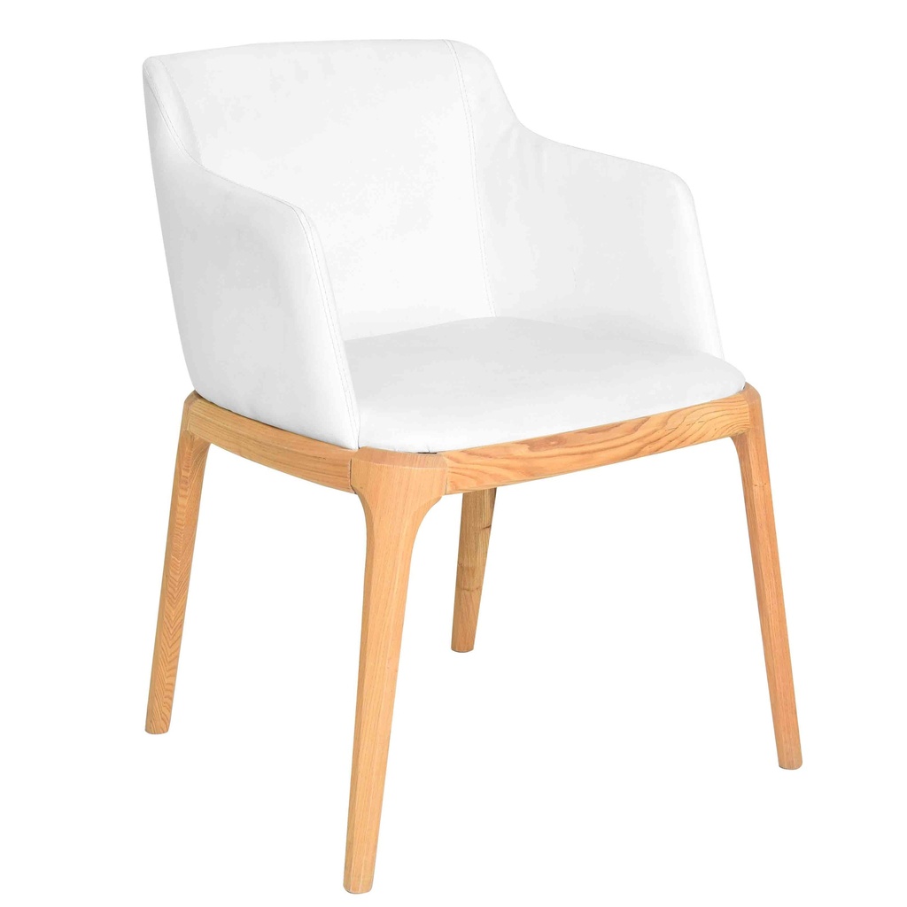 [1288322] Dining Chair (CREAM WHITE 5Y 9/1)