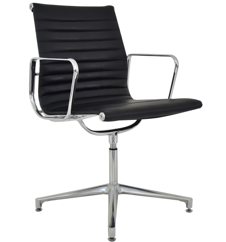 [1237399] Visitor Office Chair (BLACK)