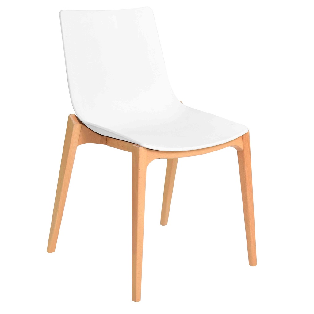 [1217865] Cafe Chair (WHITE White Alyssum)