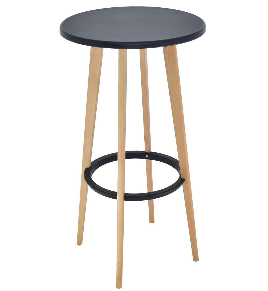 [1232172] Cafe/Bar Table (BLACK N2.25/)