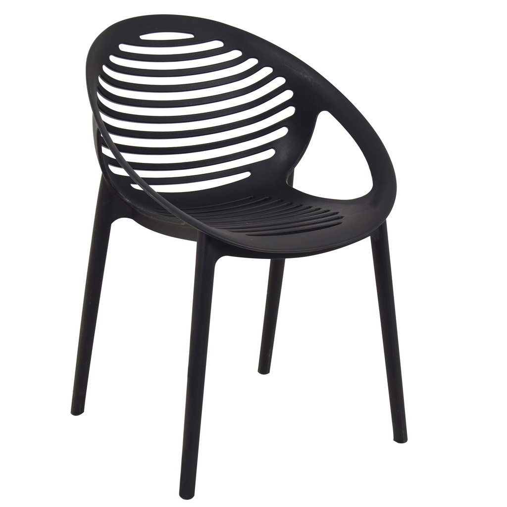 [1331622] Cafe Chair (BLACK)