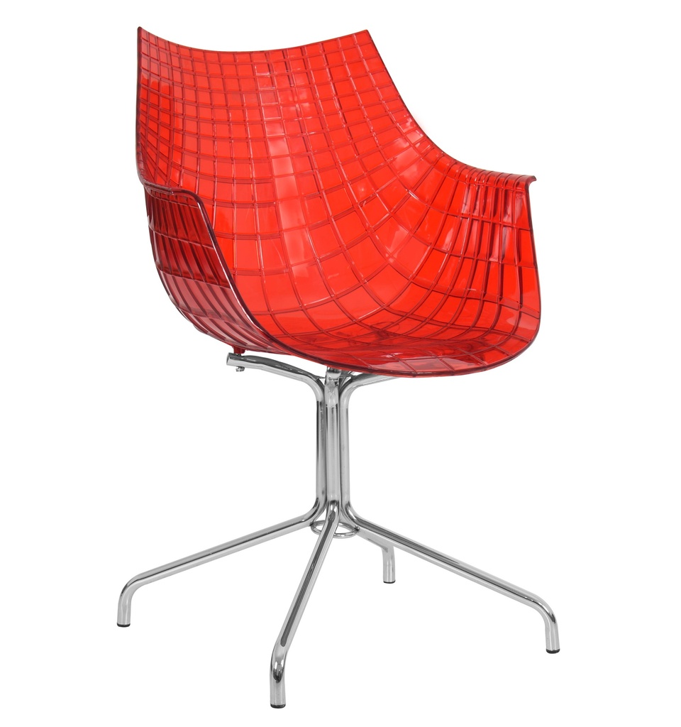 [1305876] Cafe Chair (RED PANTONE 3517 CP)