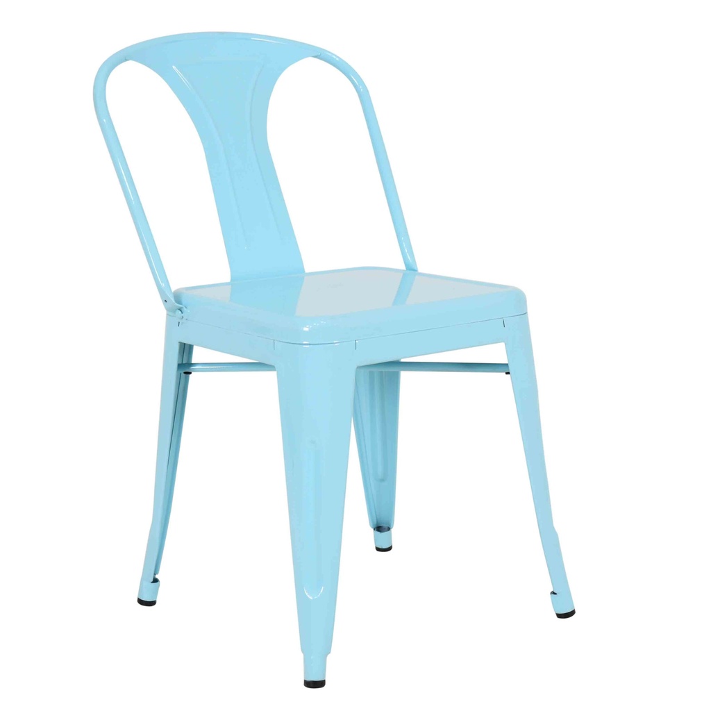[1234336] Cafe Chair (LIGHT BLUE Light Blue)