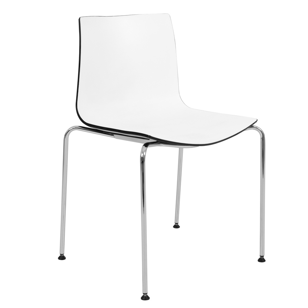 [1270419] Cafe Chair (BLACK PANTONE 161-1-7 C)