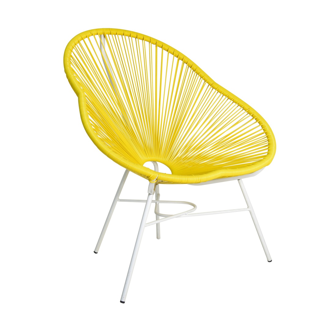 [1316636] Cafe Chair (YELLOW PANTONE 108 CP)