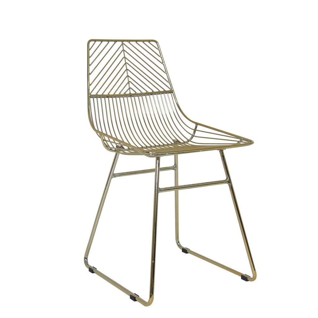 [1332483] Cafe Chair (GOLD Gold)
