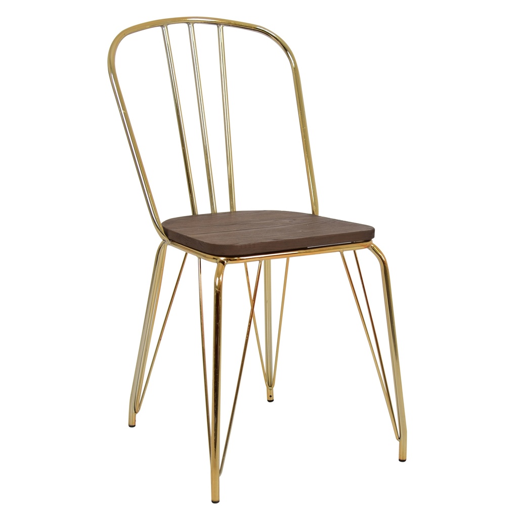[1333190] Cafe Chair (GOLD Gold)