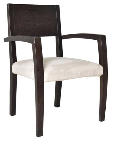 [1072594] Dining Chair (CREAM Blk Oak BY013-1)