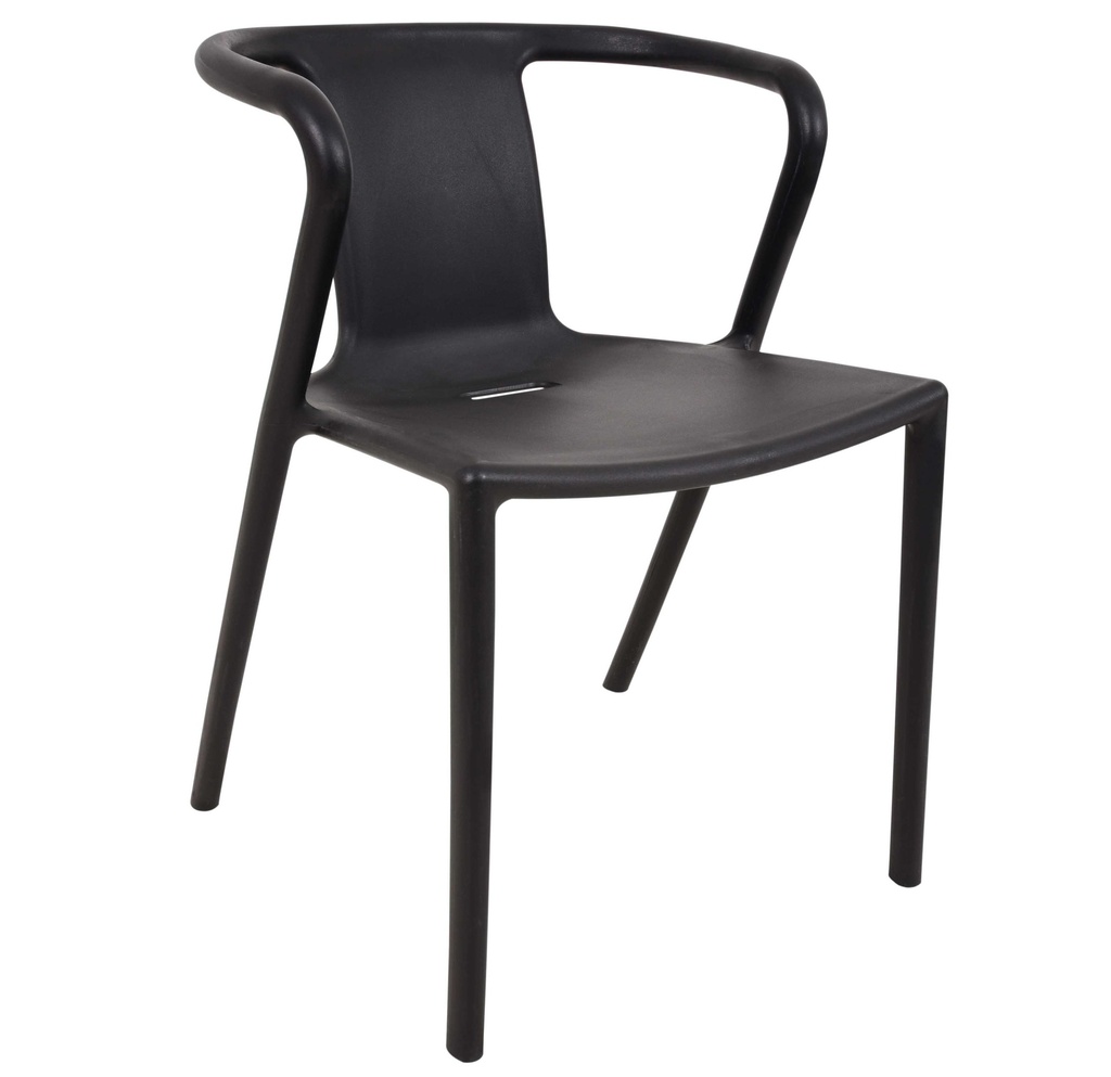 [1262414] Cafe Chair (DARK GREY PANTONE 72-3-7 C)