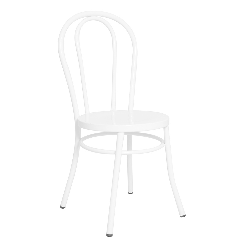 [1306538] Cafe Chair (WHITE Bluewash)