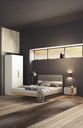 Queen Bed Excl. Mattress